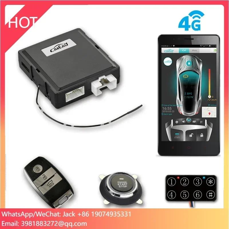 Door Stop Alarm - 4G GPS/GSM 차량 알람 PKE 키리스
