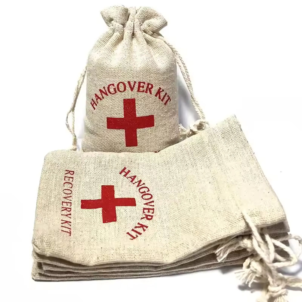 First Aid Bag Kit - 10/20/30/50PCS 크리스마스 파티 코튼 린넨 웨이크업