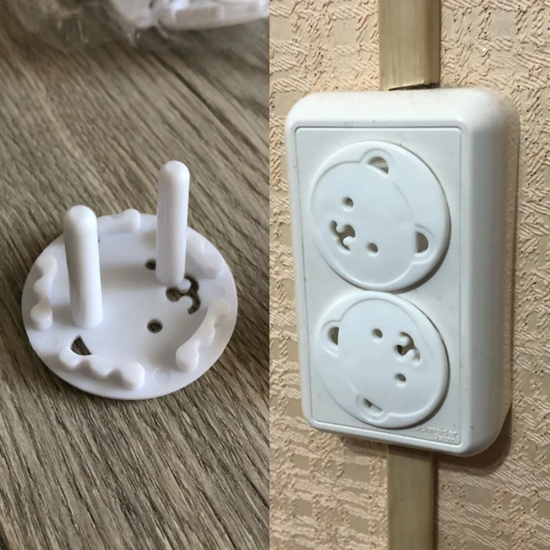 Outlet Cover Baby - 5/10PCS 만화 곰 캐릭터 콘센트 커버