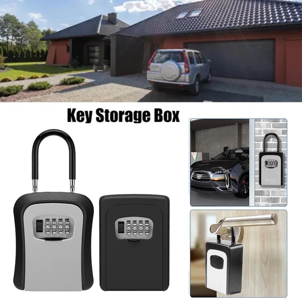 Lockbox Key Secure - 가정용 벽걸이 키 보관함, 휴대용 키