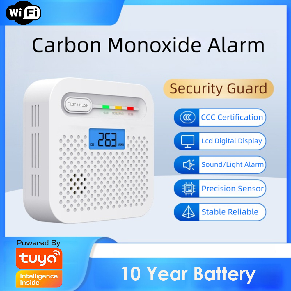 Co Detector Plug - Arumny Tuya 스마트 WiFi CO 감지기