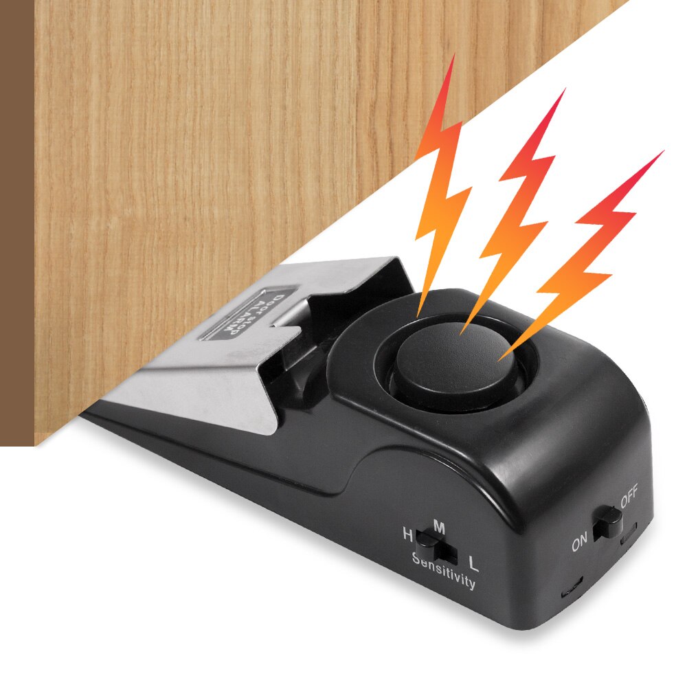 Door Stop Alarm - 무선 도어 스톱 알람 시스템 125dB