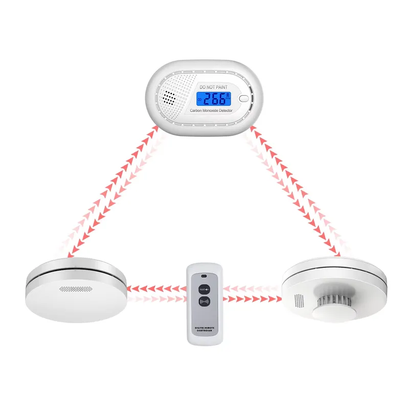 Smoke Detector Interconnected - 연기 감지기 및 일산화탄소 감지기 화재
