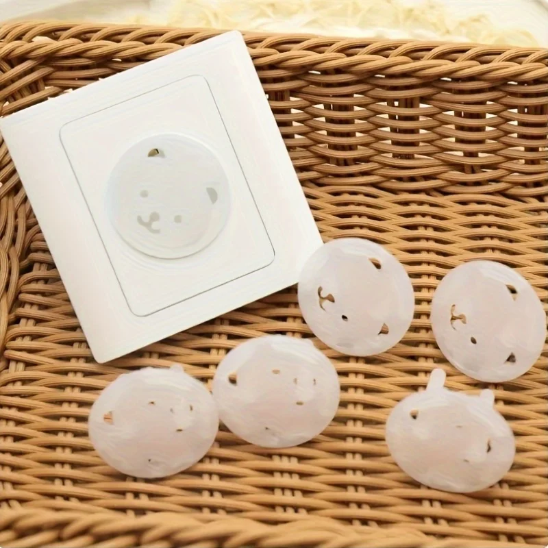 Outlet Cover Baby - 10개입 곰 모양 EU 전원 소켓