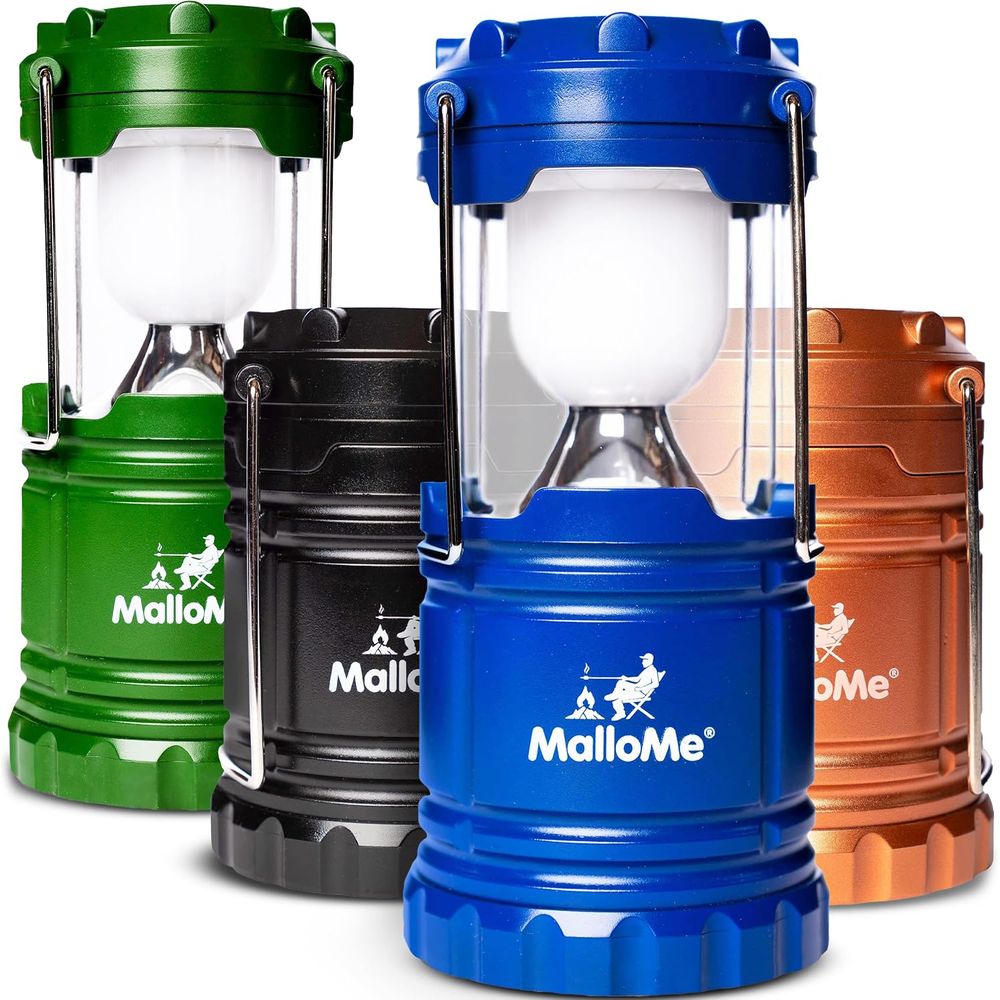 Power Outage Light - 다색 LED 캠핑 랜턴 4팩: 정전,