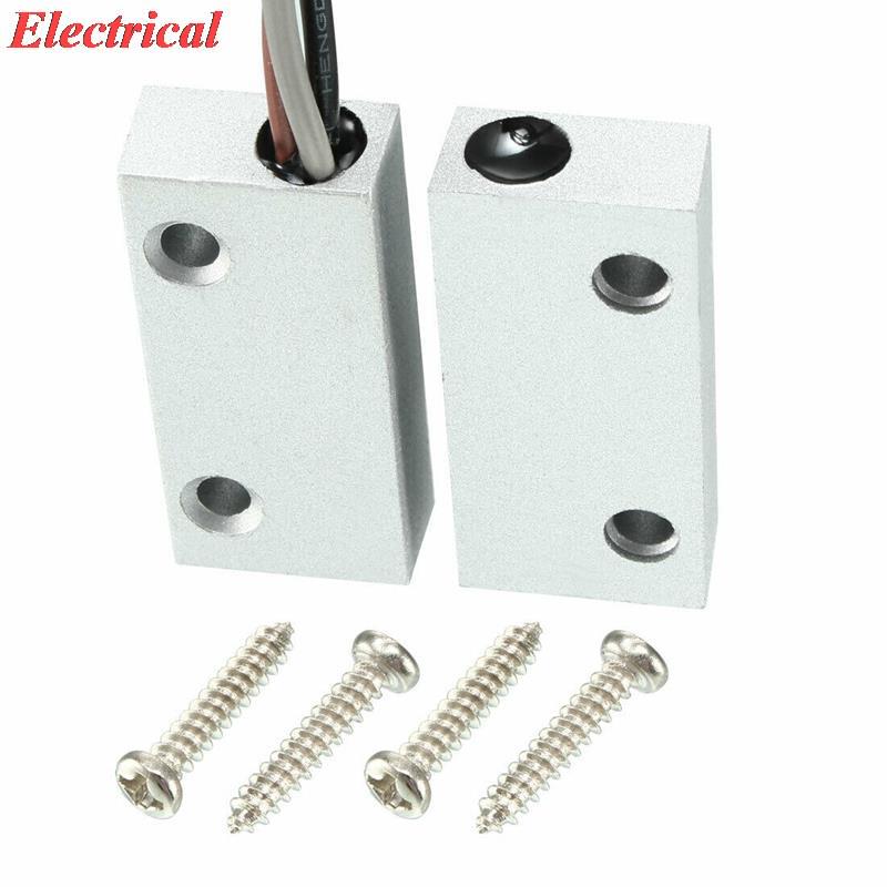 1pc NC+NO 알람 롤링 게이트 차고 문 접촉 자기 - Door Stop Alarm 리뷰 및 가격