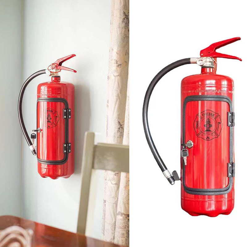 소화기 모양 와인 상자 장식품 미니 바 와인 캐비닛 공 - Fire Extinguisher Small 리뷰 및 가격