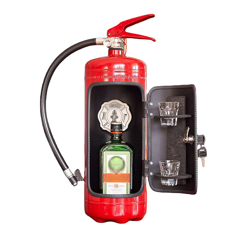 소화기 모양 와인 상자 장식품 미니 바 와인 캐비닛 공 - Fire Extinguisher Small 리뷰 및 가격