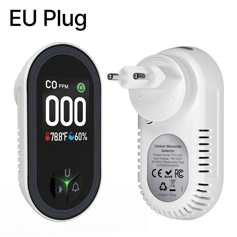 내장형 CO 모니터 알람음 경고 일산화탄소 감지기 3I - Co Detector Plug 리뷰 및 가격