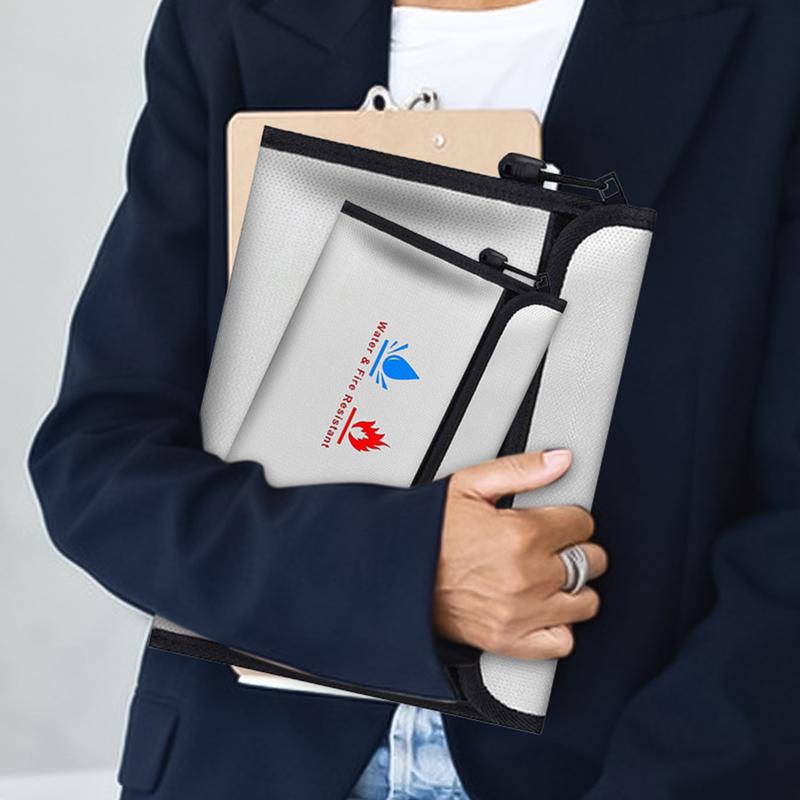 내화 문서 가방 현금용 내화 봉투 2가지 크기 보호 방 - Fire Safe Document 리뷰 및 가격