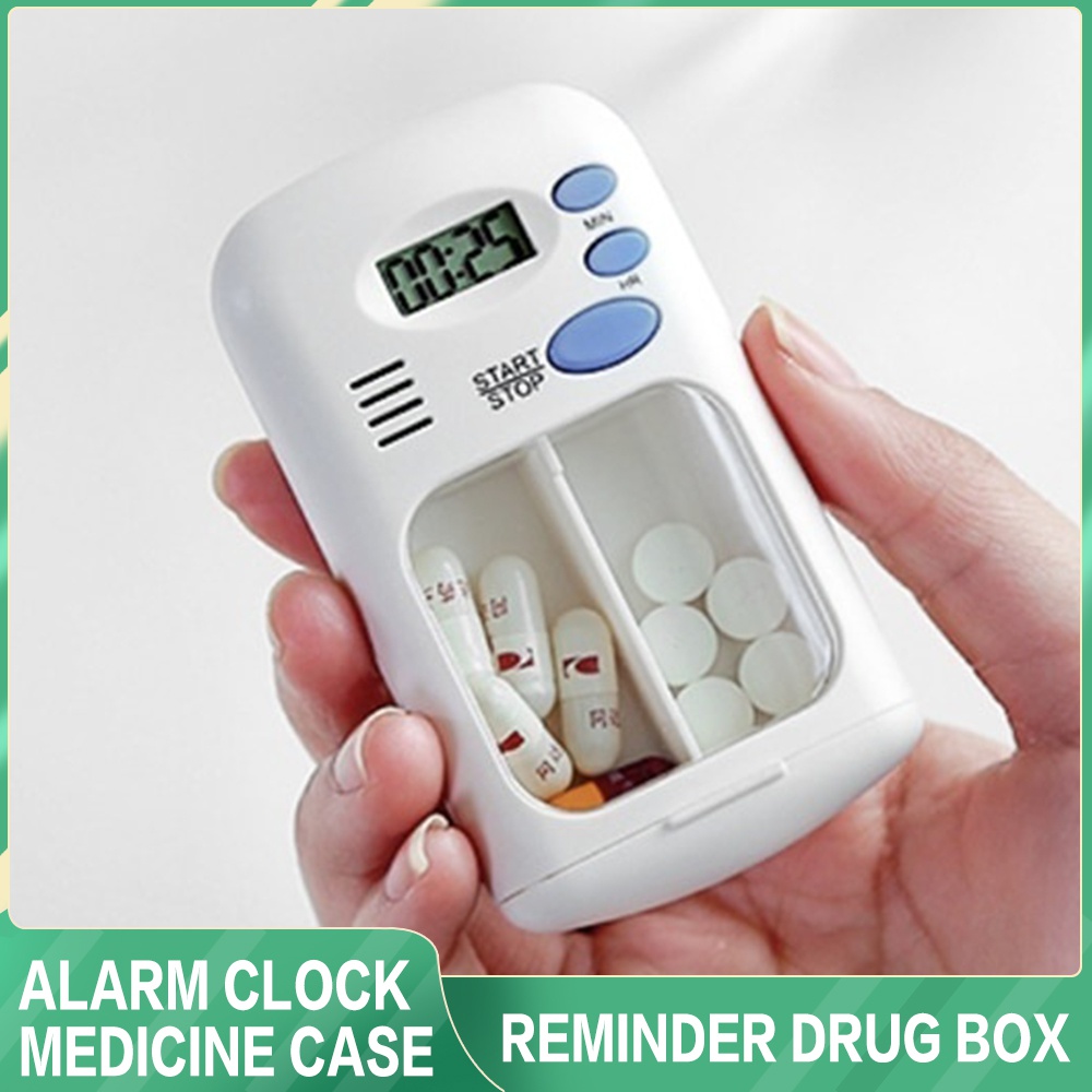 미니 휴대용 알약 알림 약물 알람 타이머 전자 상자 주 - Medicine Cabinet Lock 리뷰 및 가격