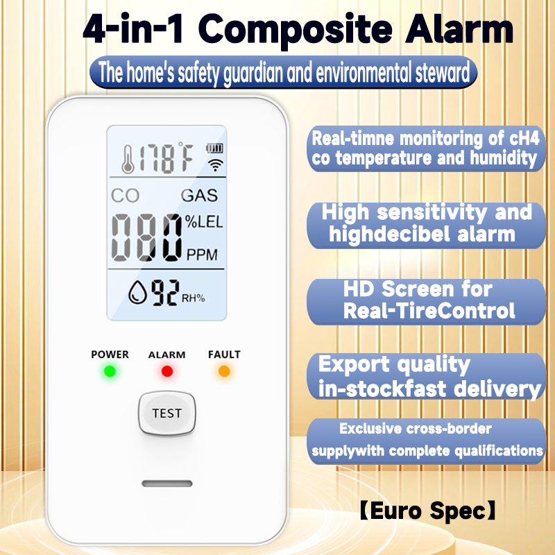 4 in 1 가스 감지기 일산화탄소 경보기 메탄 센서  - Co Detector Plug 리뷰 및 가격