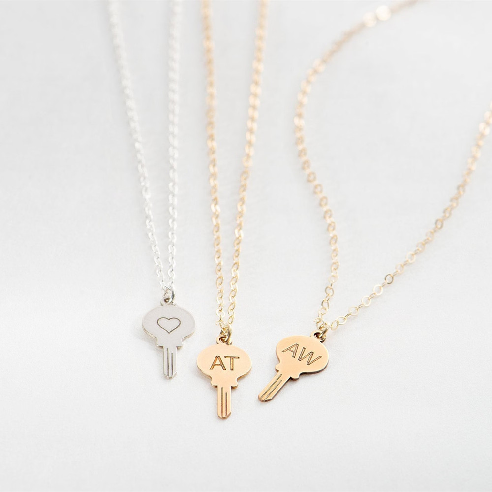 맞춤형 데인티 키 목걸이 스테인리스 스틸 개인 맞춤 각 - Personal Alarm Keychain 리뷰 및 가격