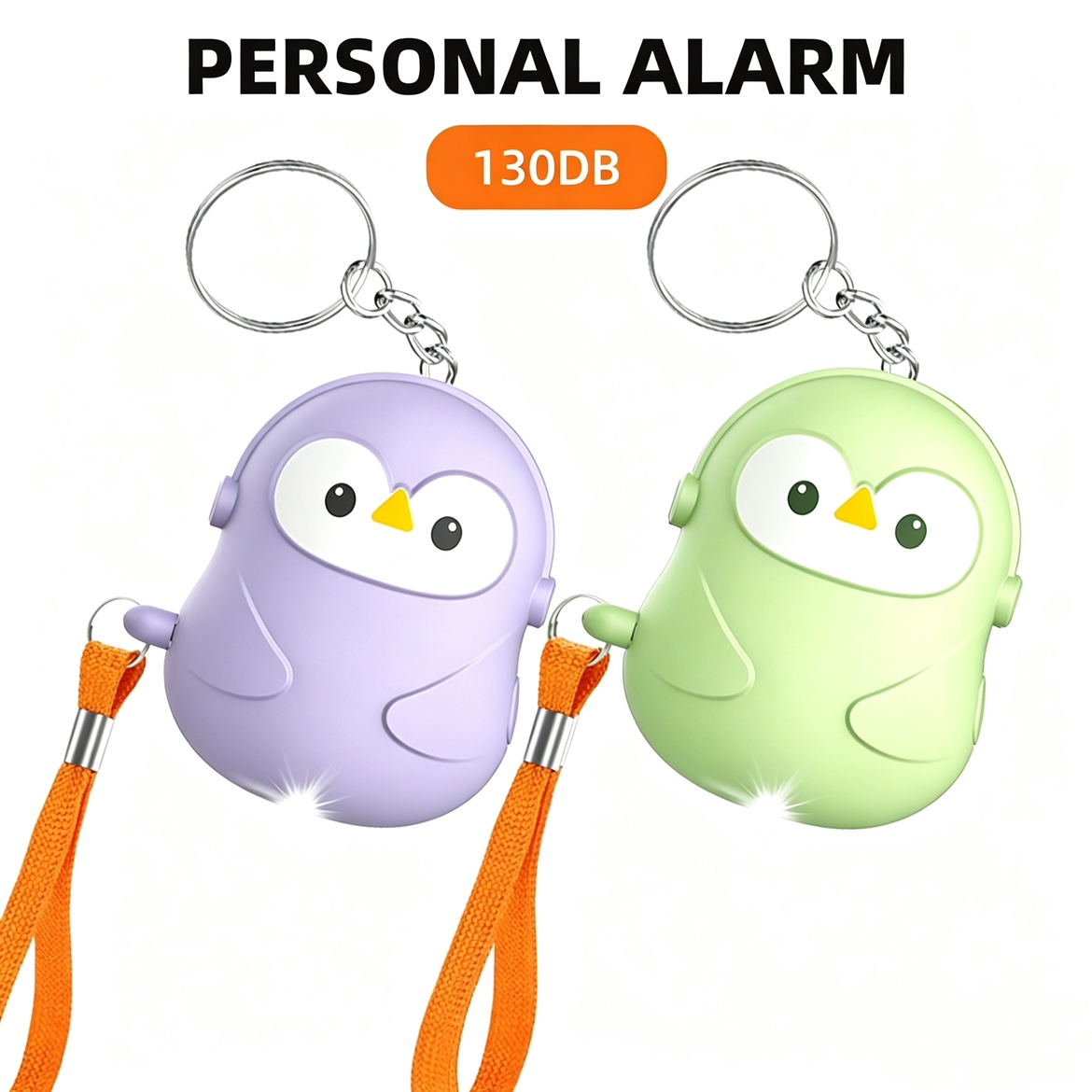 개인 호신용 5종 알람 130dB 호신용 사이렌 안전  - Personal Alarm Keychain 리뷰 및 가격