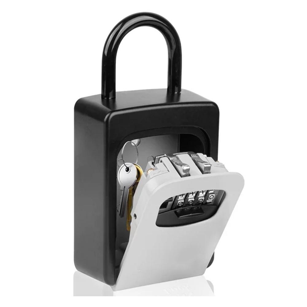 벽걸이형 키 잠금 상자 4자리 비밀번호 코드 보안 잠금 - Lockbox Key Secure 리뷰 및 가격