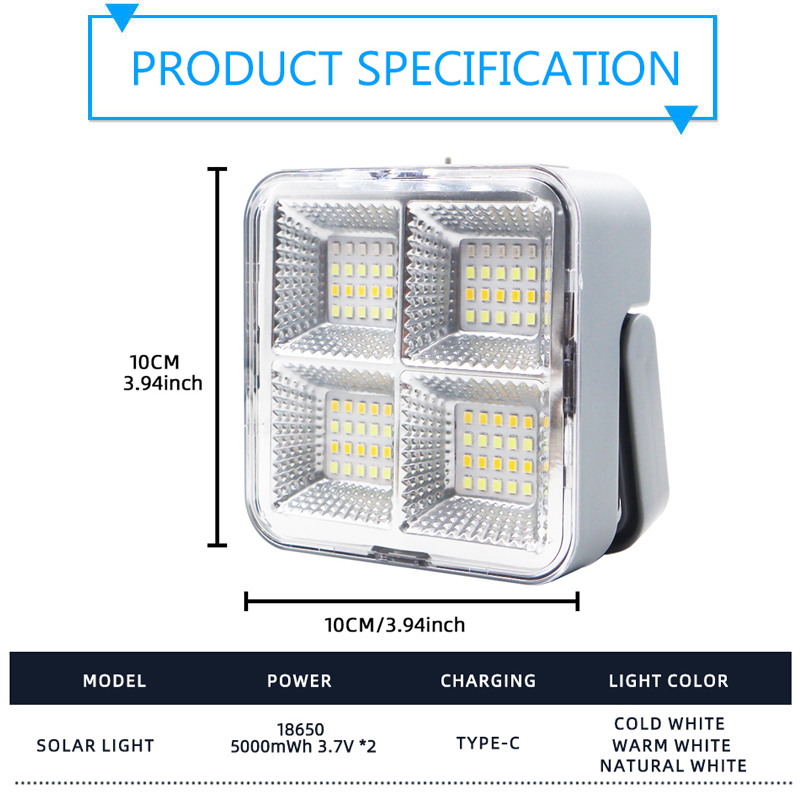 충전식 LED 태양광 가로등 LED 야외 투광등 타입- - Power Outage Light 리뷰 및 가격