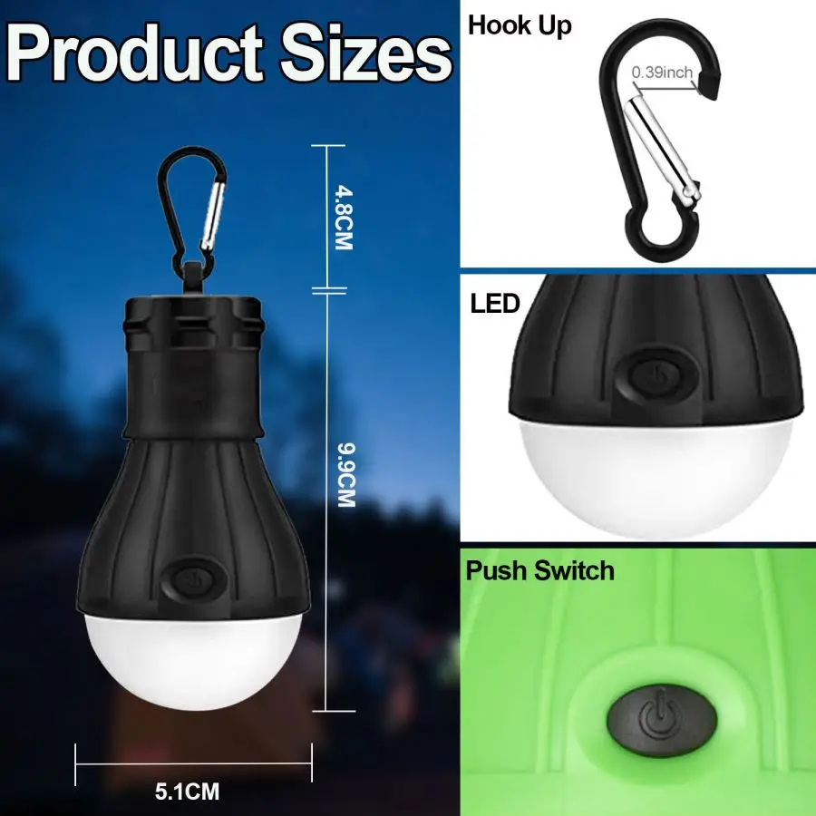 LED 캠핑 조명 텐트 램프 휴대용 비상 조명 랜턴 슈 - Power Outage Light 리뷰 및 가격