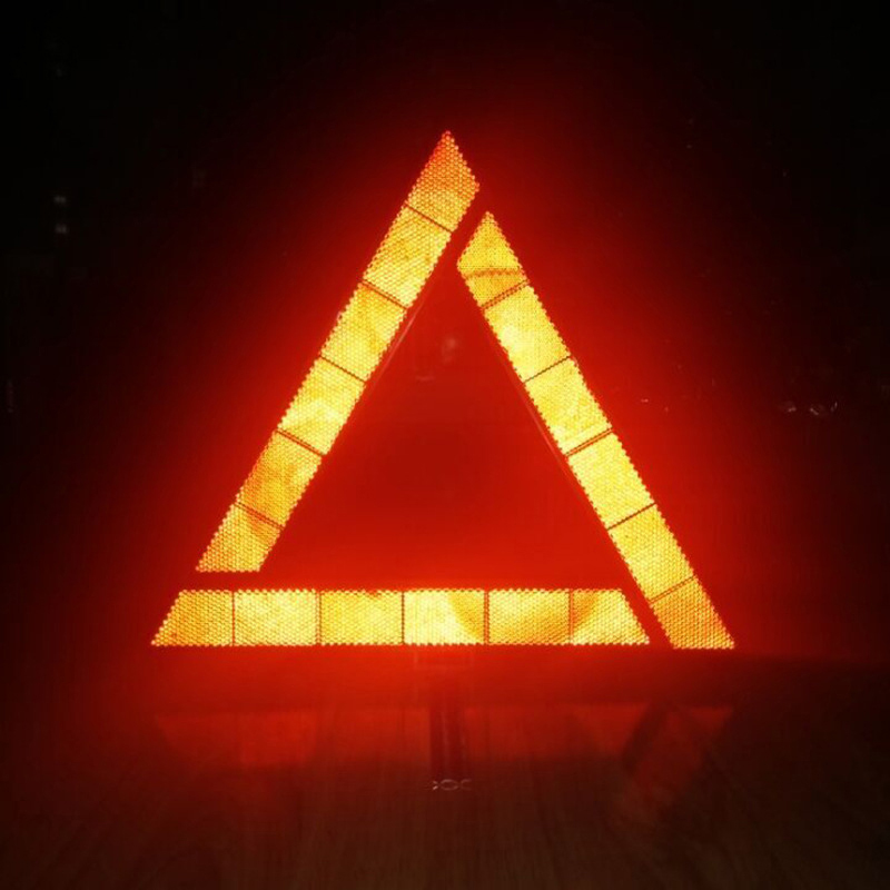 자동차 삼각대 접힌 정지 신호 반사판 자동차 비상 결함 - Emergency Exit Sign 리뷰 및 가격