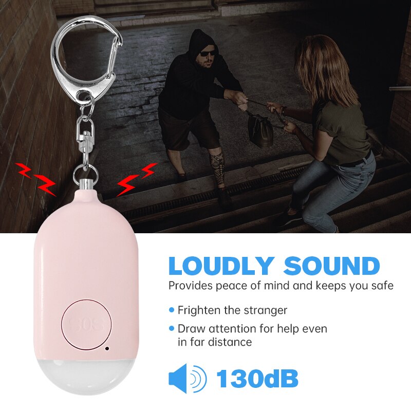 어린이 노인 여성 비상 SOS 개인 경보 자가 방어 키 - Personal Alarm Keychain 리뷰 및 가격