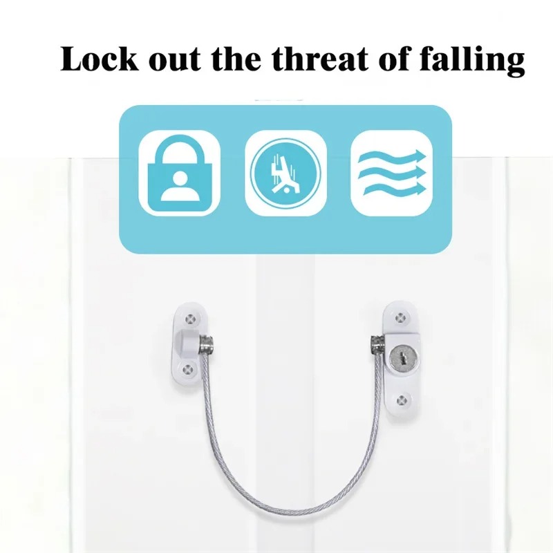 스테인레스 스틸 창문 잠금 장치 어린이 안전 잠금 장치 - Window Lock Bar 리뷰 및 가격