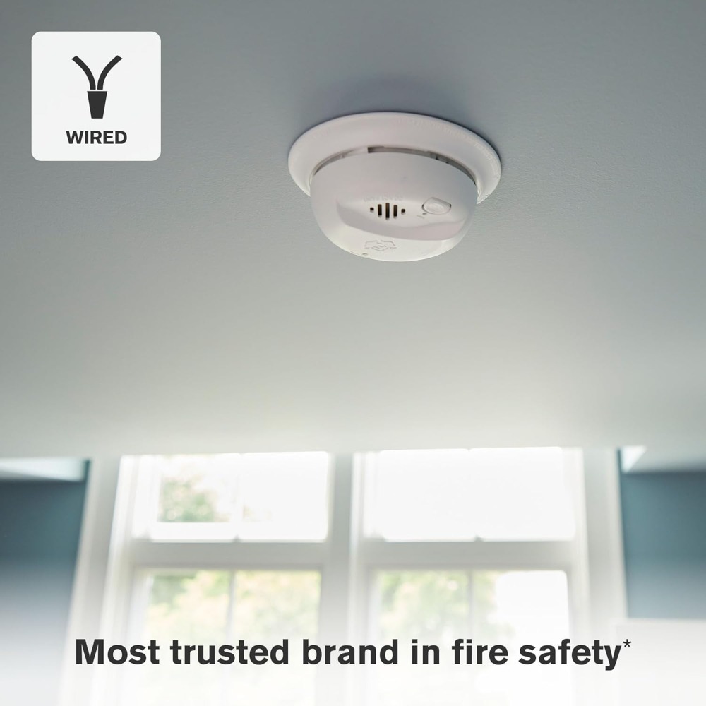 연동형 유선형 연기 감지기(10년간 밀봉된 배터리 백업 - Smoke Detector Interconnected 리뷰 및 가격