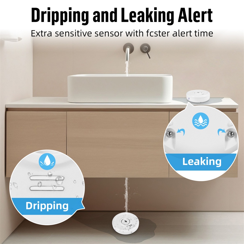 Fuers 누수 감지기 스마트 홈 알람, 투야 스마트  - Water Alarm Sensor 리뷰 및 가격
