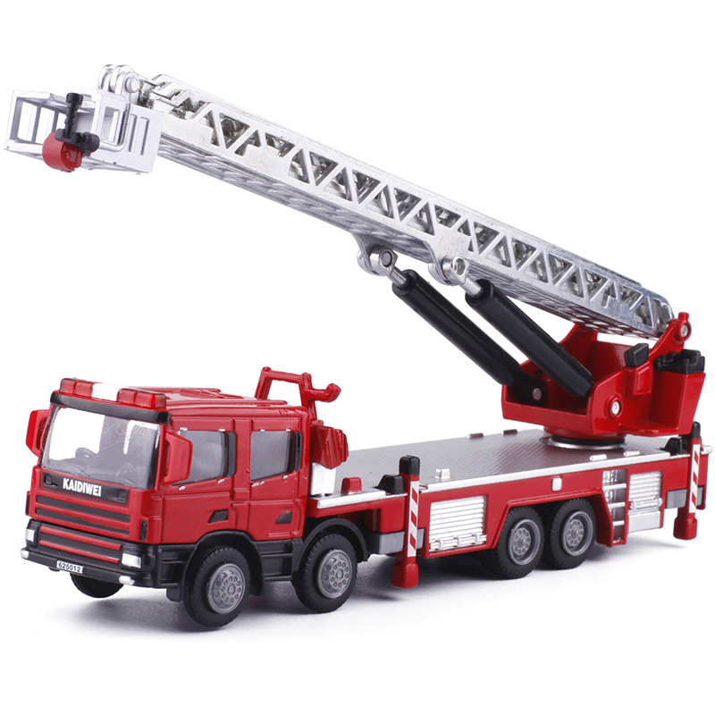 합금 1:50 사다리 소방차 모델, 고품질 절묘한 사다 - Fire Escape Ladder 리뷰 및 가격