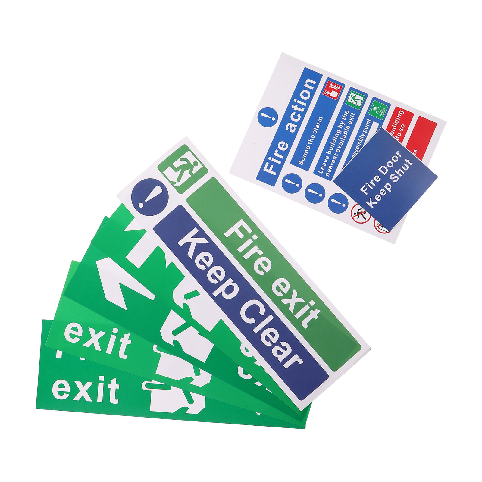 21Pcs 화재 출구 표시 세트 비상 대피 표시기 방향 - Emergency Exit Sign 리뷰 및 가격