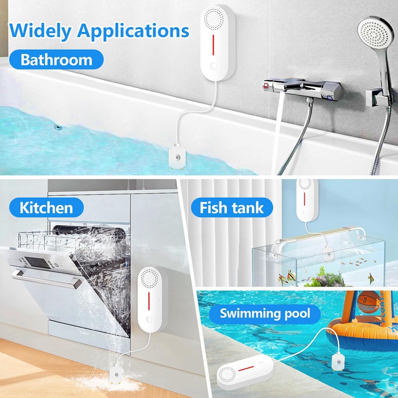 물 감지기 알람, 스마트 물 센서, 앱 원격 기능이 있 - Water Alarm Sensor 리뷰 및 가격