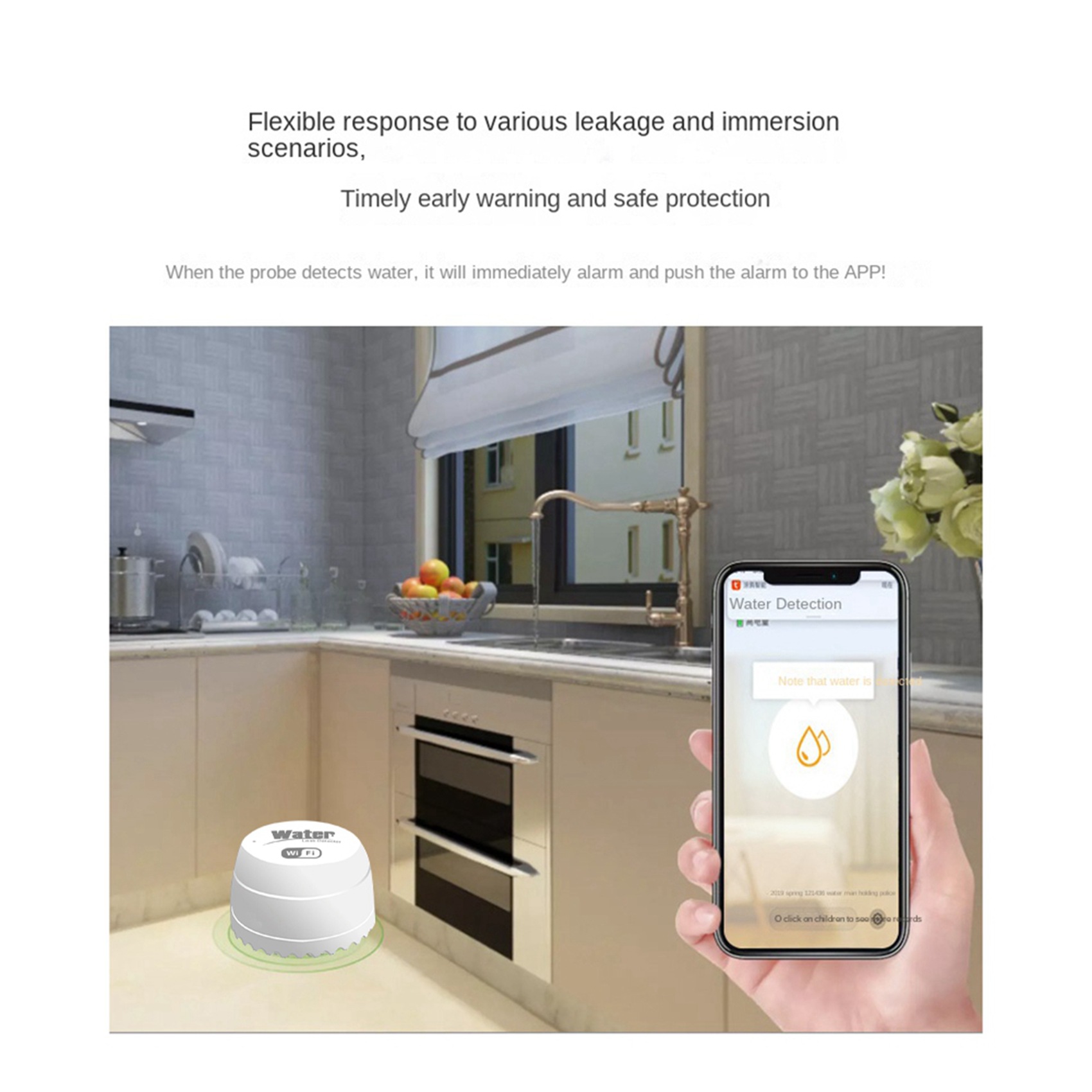 ABKW-3X Wifi 크로우 스마트 누수 감지기 센서 - Water Alarm Sensor 리뷰 및 가격