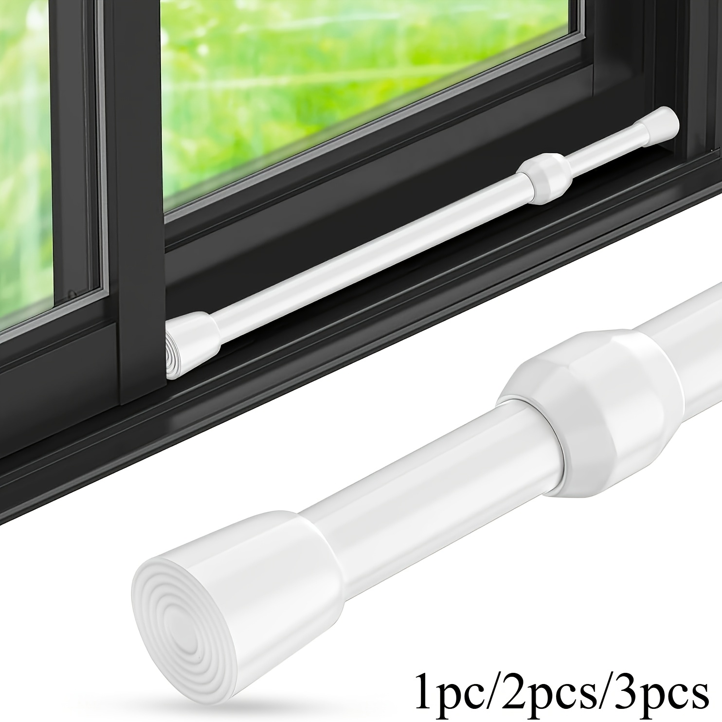 조절 가능한 안전 바, 광택 처리된 금속 조절식 창문  - Window Lock Bar 리뷰 및 가격