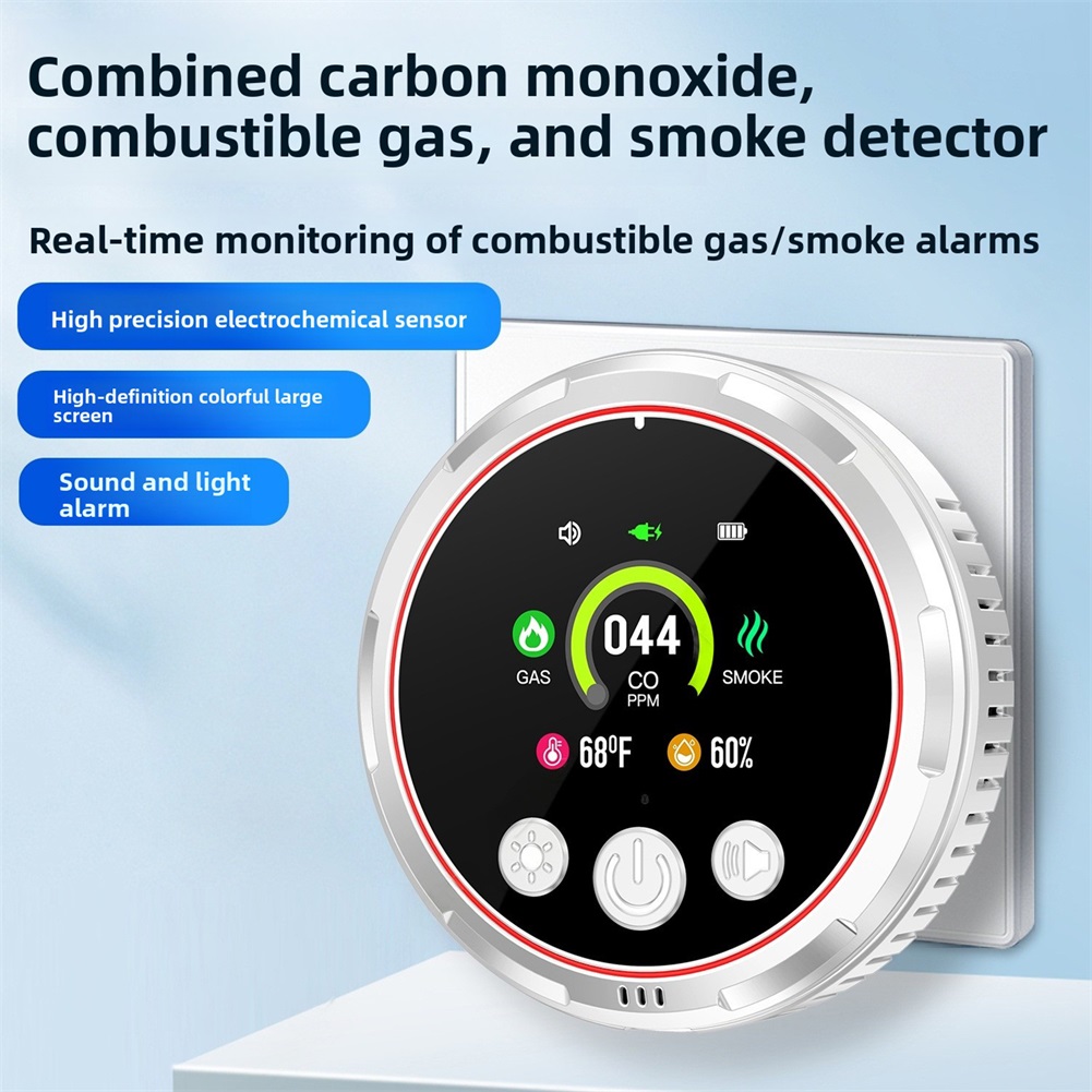 가정 안전 경보, 가정용 온도 습도 센서가 장착된 일산 - Co Detector Plug 리뷰 및 가격