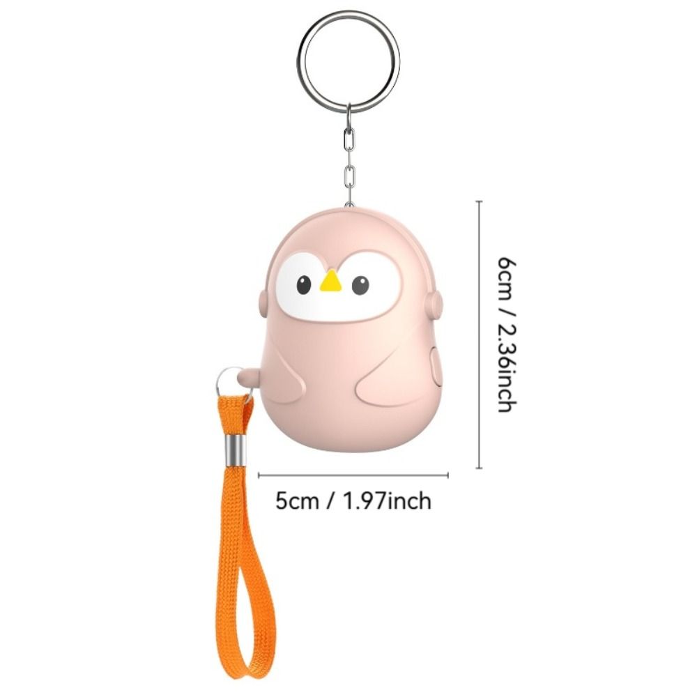 새로운 130dB 개인 자기 방어 경보 펭귄 모양 미니 - Personal Alarm Keychain 리뷰 및 가격