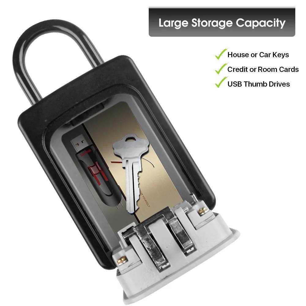 가정용 벽걸이 키 보관함, 휴대용 키 잠금 상자, 4  - Lockbox Key Secure 리뷰 및 가격