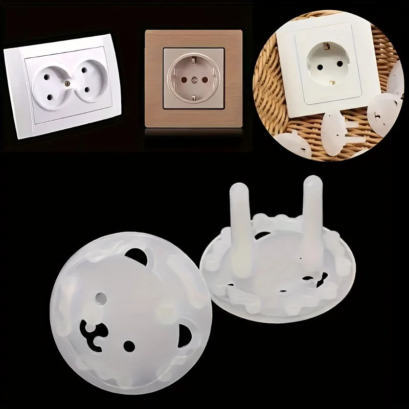 10개입 곰 모양 EU 전원 소켓 전기 콘센트 아기 어 - Outlet Cover Baby 리뷰 및 가격
