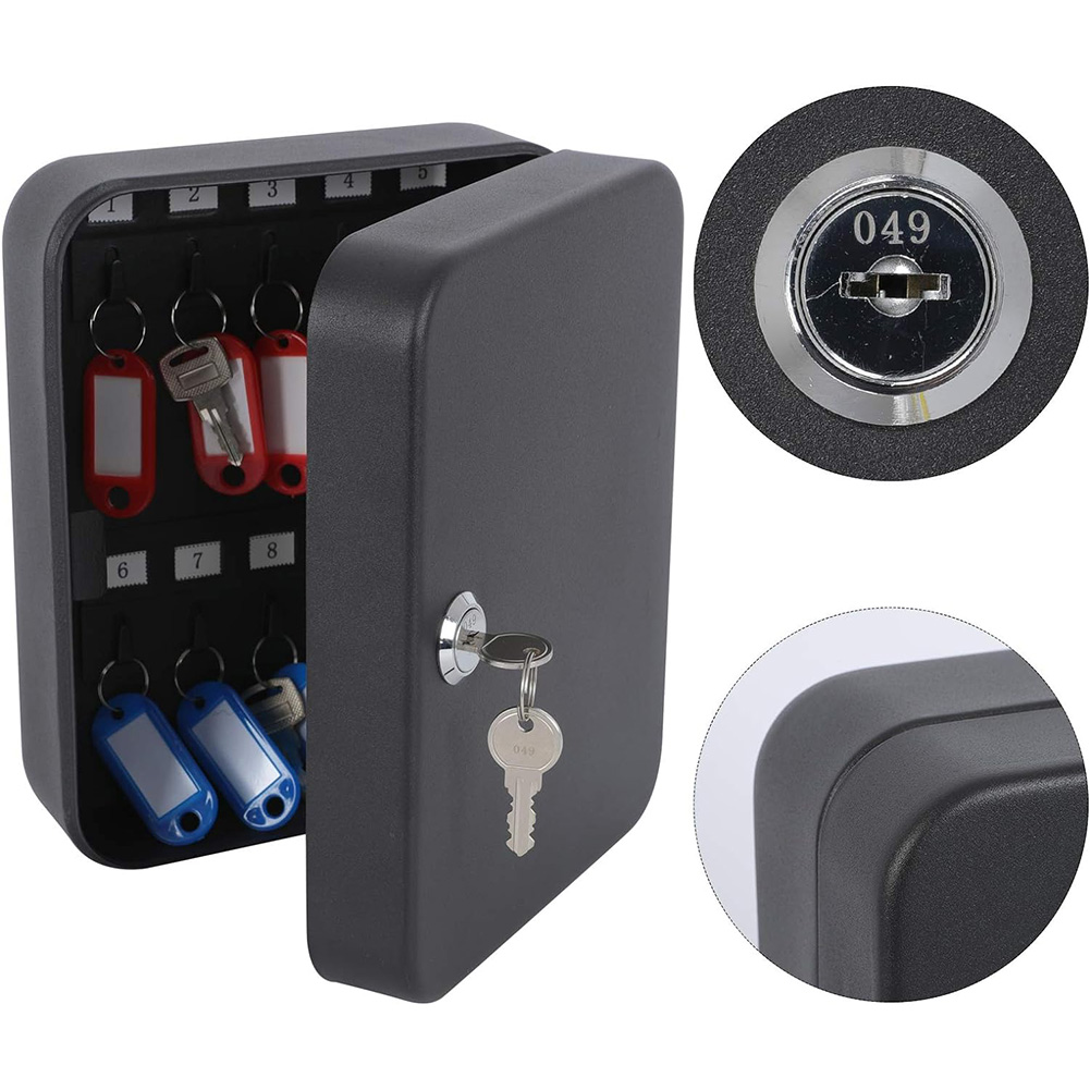 콤비네이션 키 캐비닛, 20 키 후크, 키 박스, 키/ - Lockbox Key Secure 리뷰 및 가격