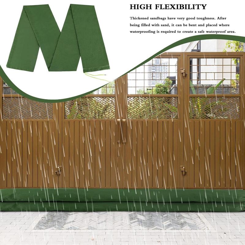 헤비 듀티 홍수 방지용 모래주머니 재사용 가능한 캔버스 - Flood Barrier Bag 리뷰 및 가격