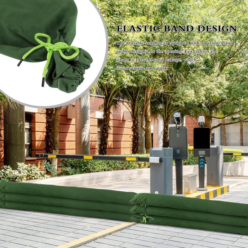 헤비 듀티 홍수 방지용 모래주머니 재사용 가능한 캔버스 - Flood Barrier Bag 리뷰 및 가격