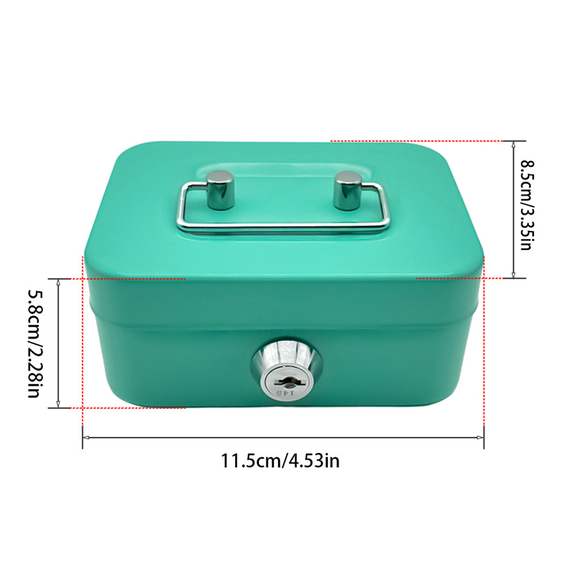 금고형 잠금식 현금 상자, 열쇠가 있는 휴대용 금고,  - Lockbox Key Secure 리뷰 및 가격